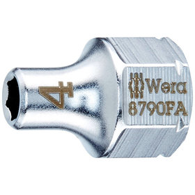 Wera® - Zyklop-Steckschlüsseleinsatz, 1/4" und Sechskant Hex 11-Antrieb, 5,0mm 8790 FA