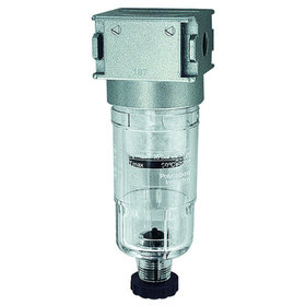 RIEGLER® - Vorfilter »multifix-mini«, mit PC-Behälter, 0,3 µm, BG 0, G 1/8