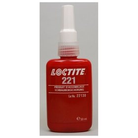 LOCTITE® - 221 Schraubensicherung anaerob, niedrigfest, violett, 50ml Flasche