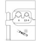 GEDORE - 8140-24 Modul-Einsatz für Multi Contact MC3