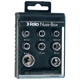 FELO - 1/4" Nuss-Box, 9-teilig ND