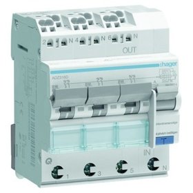 hager - FI/LS-Schutzschalter 3p+N B16 0,03A 230V A 6kA 4TE