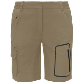 HAKRO - Damen Activeshorts 727, khaki, Größe L