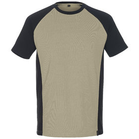 MASCOT® - T-Shirt Potsdam 50567-959, hellkhaki/schwarz, Größe L