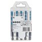 Bosch - 5-teiliges Bohrer-Set HEX-9 MultiConstruction, 5,5/6/6/7/8 mm