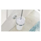 tesa® - WC-Garnitur Toilettenbürst SMOOZ, 40316-00000, verchromte Oberfläche, mit K