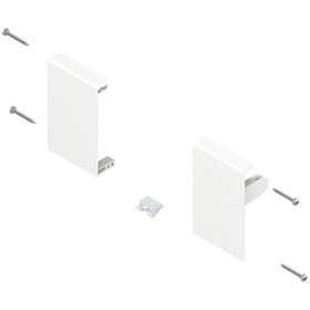 Blum - TANDEMBOX Fronthalter, Höhe M, für Innenschubkasten, links/rechts, für TANDEMBOX antaro, seidenweiss