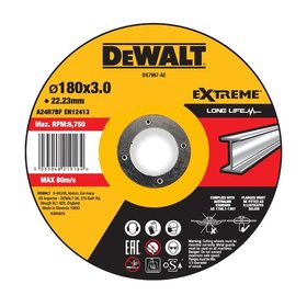 DeWALT - Trennscheibe 180x3x22,23 mm Metall