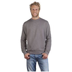 promodoro® - Men’s Sweater 80/20 graphite, Größe L
