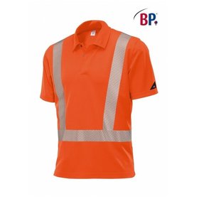 BP® - Poloshirt für Sie & Ihn 2132 260 warnorange, Größe XS