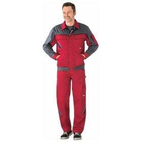 Planam - Bundjacke 2316 rot/schiefer/schwarz, Größe 90