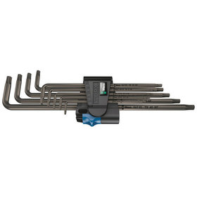 Wera® - Stiftschlüssel-Set 967/9 TX XL HF 1 für TORX® 9-teilig im Kunststoffhalter