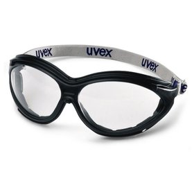 uvex - Schutzbrille cyberguard farblos supravision plus + Kopfb u.Träger