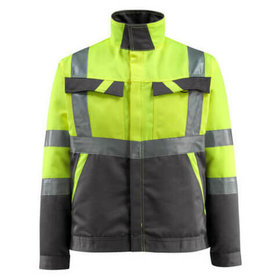 MASCOT® - Forster Jacke SAFE LIGHT, hi-vis Gelb/Dunkelanthrazit, Größe XL