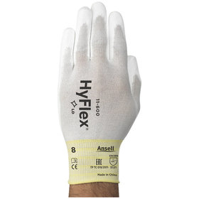Ansell® - Mechanischer Schutzhandschuh HyFlex® 11-600, weiß, Größe 11