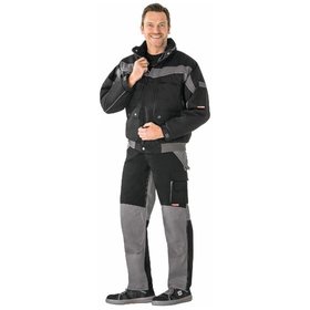 Planam - Winterjacke 2590 schwarz/zink, Größe XL