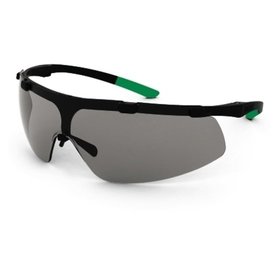 uvex - Schutzbrille super fit grau SS1,7 infra.plus schwarz/grn