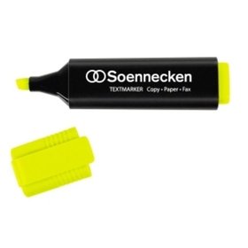 Soennecken - Textmarker 3393 2-5mm Keilspitze gelb