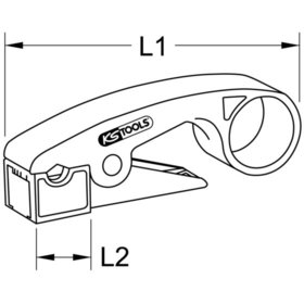 KSTOOLS® - Abisolierwerkzeug Koaxialkabel, 7,5mm