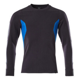 MASCOT® - Sweatshirt ACCELERATE Schwarzblau/Azurblau 18384-962-01091, Größe XL ONE