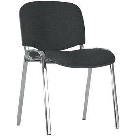 Topstar® - Besucher-Stuhl ISO chrom/schwarz