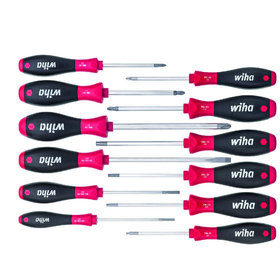 Wiha® - Schraubendreher-Set 302 HK12 für Schlitz/Phillips®/Pozidriv/TORX® 12-teilig