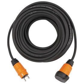 brennenstuhl® - professionalLINE Verlängerungskabel IP44, 10m Kabel schwarz, BGI 608