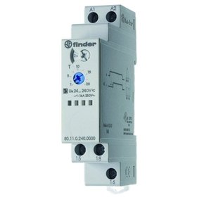 finder® - Zeitrelais 24-240V/AC 0,1-86400s ansprVerz Funktion ansprechverzögert