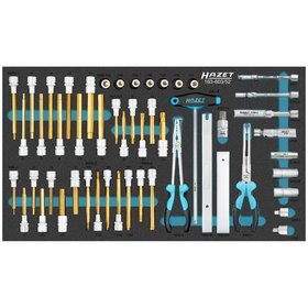 HAZET - Steckschlüssel Satz 163-603/52 ∙ 4 – 20,8 (13⁄16) ∙ M6 – M16 ∙ T20 – T55 ∙ 52-teilig