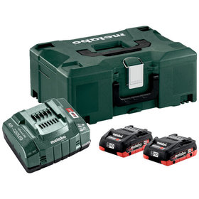 metabo® - Basis-Set 2 x LiHD 4.0 Ah + metaBOX 145 (685130000)