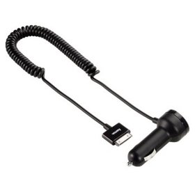 hama® - Kfz-Ladekabel, 12V, schwarz, 89434, f. Apple iPhone 3G/3GS/4/4S und iPod