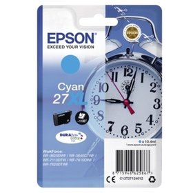 EPSON® - Tintenpatrone C13T27124012 27XL 1.100 Seiten 10,4ml cyan