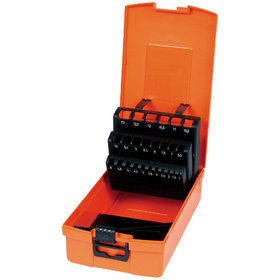 PROJAHN - Kassette Kunststoff 25-teilig 1-13mm leer Farbe orange
