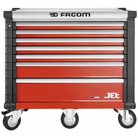 Facom - Werkstattwagen 7 Schubfächer 5 Module, 1194mm, rot