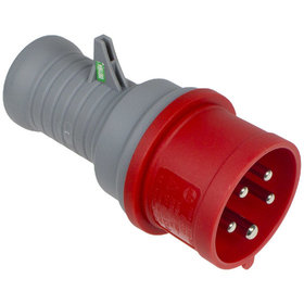 as® Schwabe - Drehstrom-Prüfstecker 400V/16A/5polig Prüfstecker Drehfeld-Control, 400V/16A, IP44