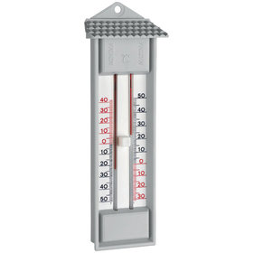 TFA - Thermometer Maxima-Minima Kunstst., grau