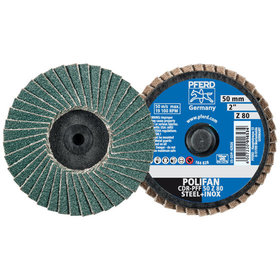 PFERD - COMBIDISC Zirkon Mini-POLIFAN CDR Ø 50mm Z80 für gehärteten Stahl