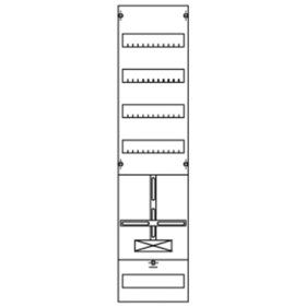 Striebel - Komplettfeld 1Z 1stö 3V 1050x250mm 150mm m.Hutschien