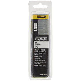 STANLEY® - Versenknägel 30mm / 5/8" Typ J-18GA