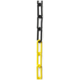 Facom - Absperrkette schwarz/gelb 25m lang EV.CH