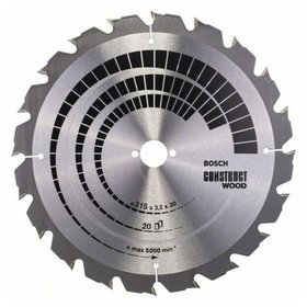 Bosch - HW Kreissägeblatt Construct Wood ø315x30 20 FWF NL SB3,2 (2608640691)