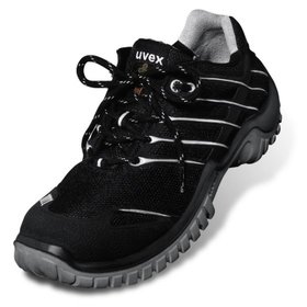 uvex - Sicherheitshalbschuh motion style 6999/8, S1 SRC ESD, schwarz/grau, Größe 42