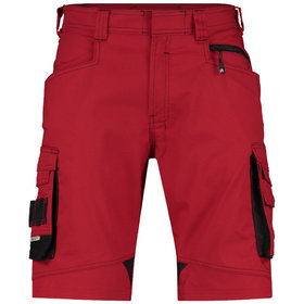 Dassy® - Cosmic Arbeitsshorts, rot/schwarz, Schrittlänge Standard, Größe 56