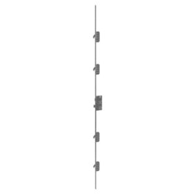 WINKHAUS - Mehrfachverriegelung hookLock M F2060, Typ M4,PZ72/8,D55,F20x2105,EV1,DH1.050, DIN Rechts