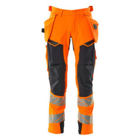 MASCOT® - Hose mit Hängetaschen ACCELERATE SAFE, hi-vis Orange/Schwarzblau, Größe 82C52