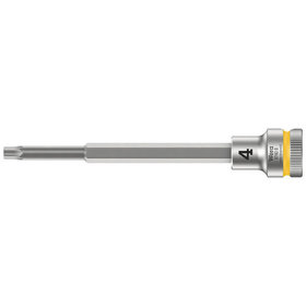 Wera® - 8740 B Zyklop Bitnuss mit 3/8"-Antrieb, mit extra schlankem Profil 4 x 107mm