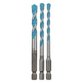 Bosch - Mehrzweckbohrer-Set HEX-9 Multi Construction 3-teilig ø5 - 8mm