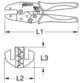 KSTOOLS® - Crimpzange für isolierte Kabelschuhe, 220mm