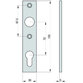 BASI - Kurzschild PZ - SK 912, passend zu SK 900 Schlosskasten PZ, Aluminium