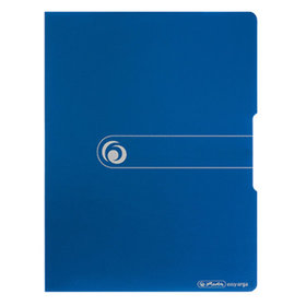 herlitz - Klemmbrettmappe 11217213 DIN A4 Polyfoam blau